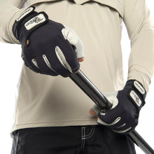 Load image into Gallery viewer, TOM JONES PRO SPORTS PERFORMANCE GLOVES - SILVER/BLACK
