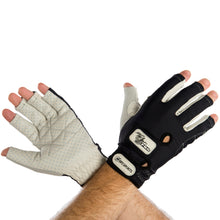 Load image into Gallery viewer, TOM JONES PRO SPORTS PERFORMANCE GLOVES - SILVER/BLACK