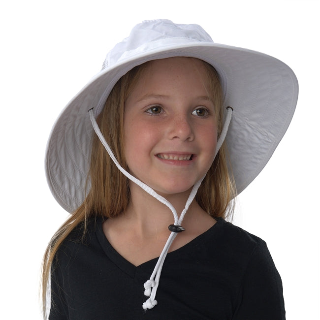 Kid's Junior Booney Hat - White