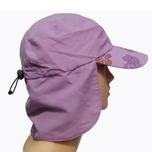 Load image into Gallery viewer, Kid's Legionnaire Hat - Lilac Hibiscus