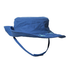 Load image into Gallery viewer, Kid&#39;s Cowboy Safari Hat - Royal Blue with Teal Sharks
