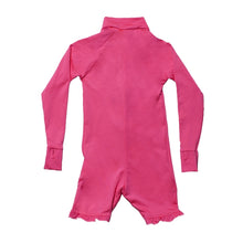 Load image into Gallery viewer, Kid&#39;s One-Piece Long Sleeve Suit - Pink Butterfly
