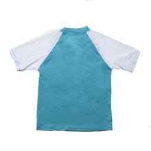 Load image into Gallery viewer, Kid's Short Sleeve Rash Guard - Wave Catcher