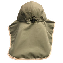 Load image into Gallery viewer, Adult Floppy Hat - Olive with Khaki Trim