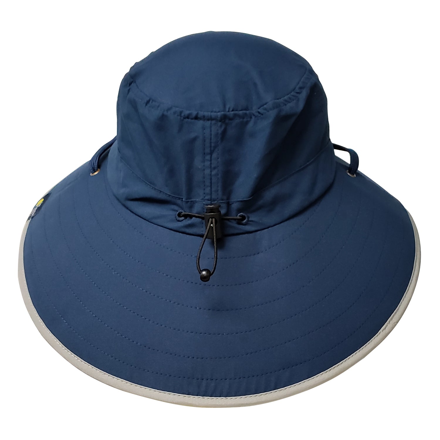 Adult Booney Hat - Navy with Silver Trim – Sun Protection Zone