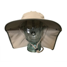 Load image into Gallery viewer, Adult Floppy Hat - Khaki with Olive Trim
